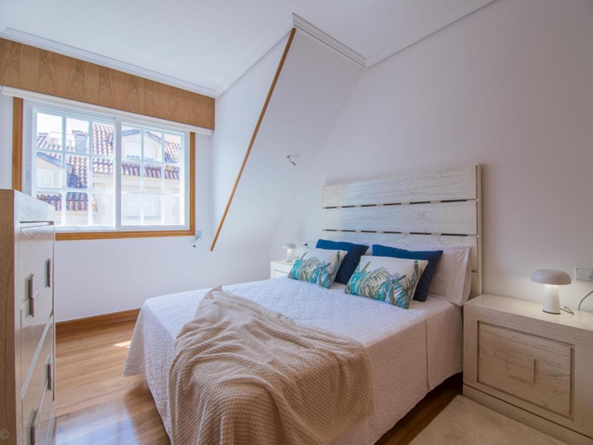 Appartement Desconectaengalicia Atico Vidal Rocha, Terraza Y Vistas à Sanxenxo Extérieur photo