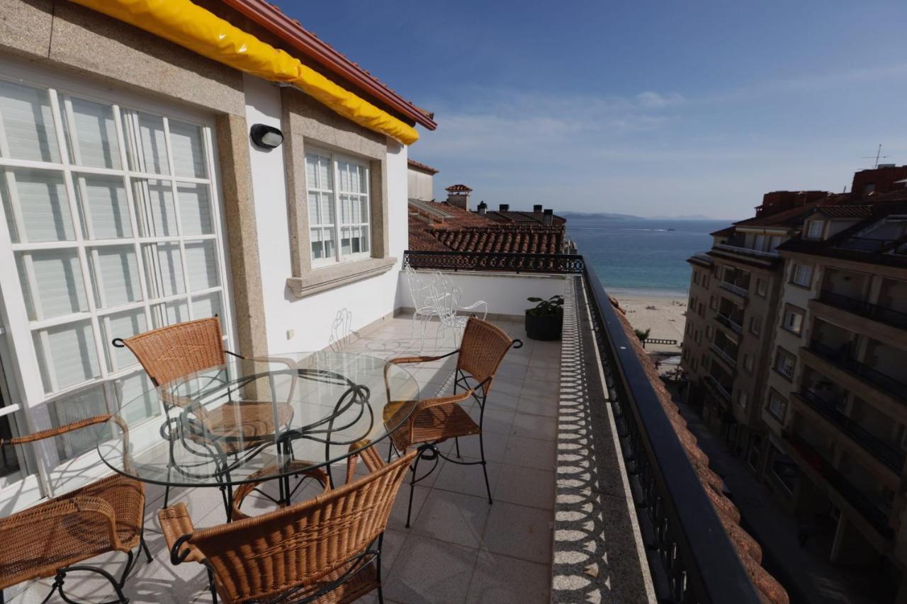 Appartement Desconectaengalicia Atico Vidal Rocha, Terraza Y Vistas à Sanxenxo Extérieur photo