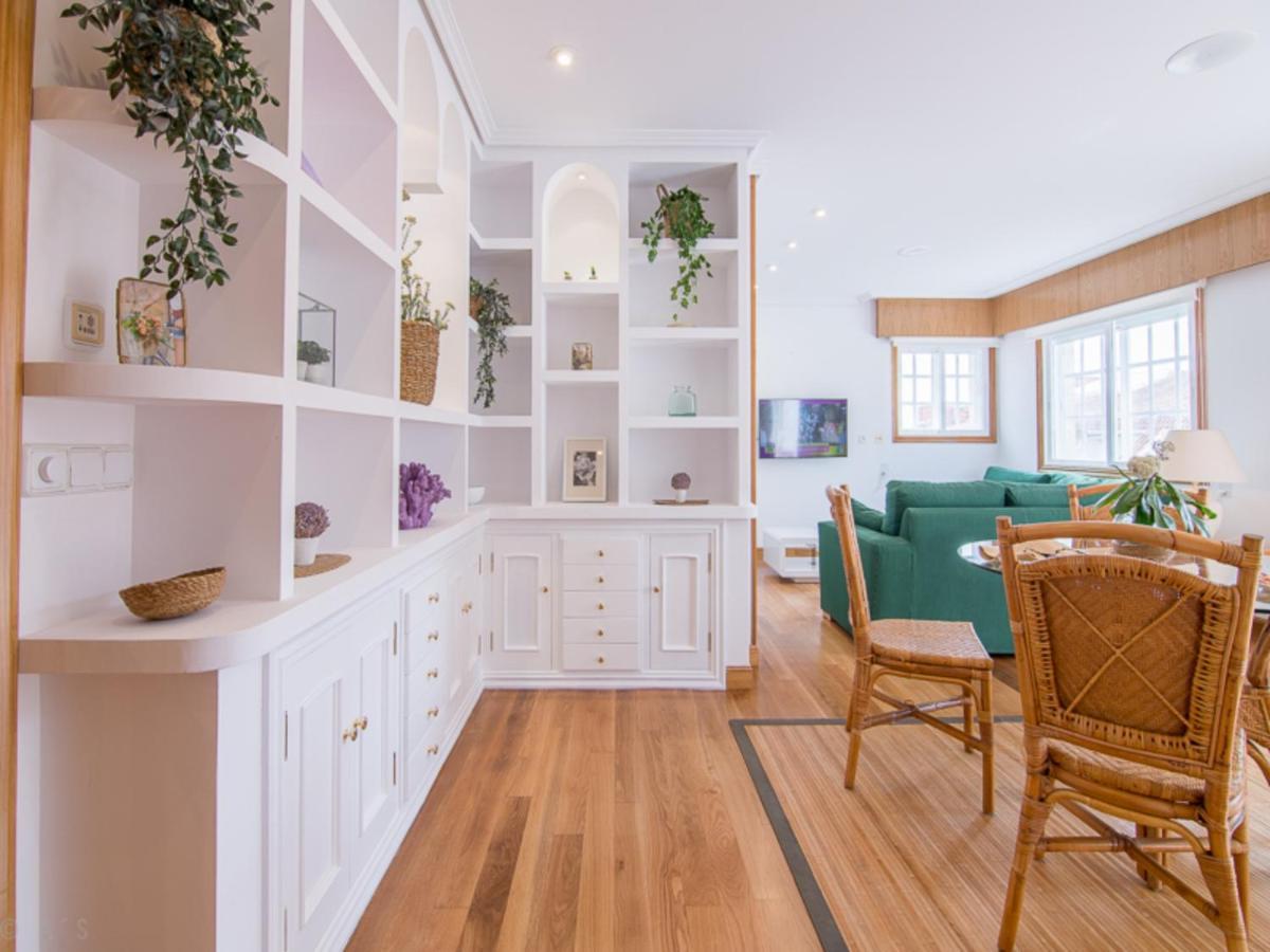 Appartement Desconectaengalicia Atico Vidal Rocha, Terraza Y Vistas à Sanxenxo Extérieur photo
